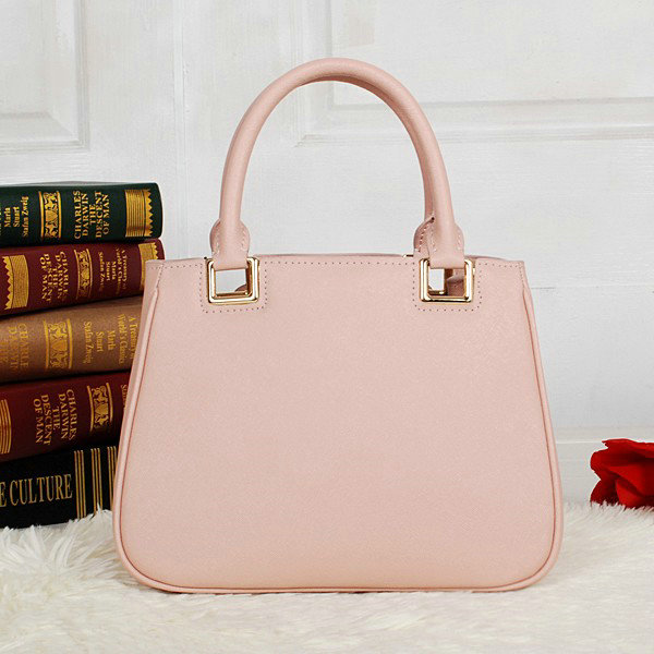 2014 Prada saffiano calfskin tote BN2245 light pink